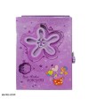 دفترچه خاطرات بنفش قلب دار Hearty violet diary