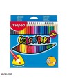 مداد رنگی 24 عددی مپد Maped 183224 Color Pencil 24pcs