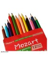 مداد رنگی 12 عددی موزارت Mozart Kuru Boya 12Color Pencil