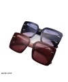 عینک آفتابی مربعی فشن مارک دار کائوچویی Square sunglasses