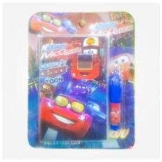 ست دفترچه و خودکار ماشین ها Cars Notebook Set