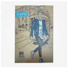 دفتر 80 برگ پسرانه شفیعی Shafiei Notebook 80 Sheets