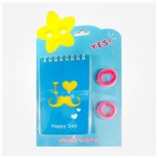 ست دفترچه فانتزی اسمایل Smiley World Notebook 