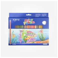 مداد رنگی 36 عددی یالانگ YL830039 Yalong 36Color Pencil 