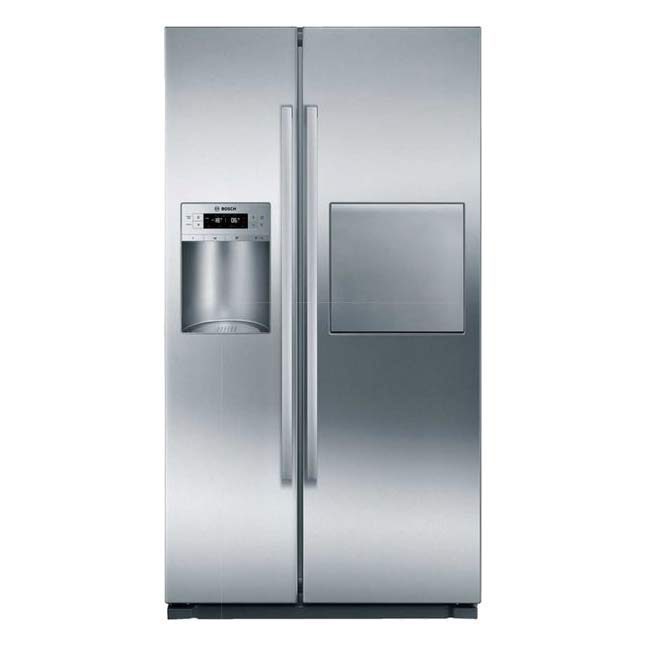 یخچال ساید بای ساید بوش سیلور 30 فوت Bosch Side By Side KAD80A404