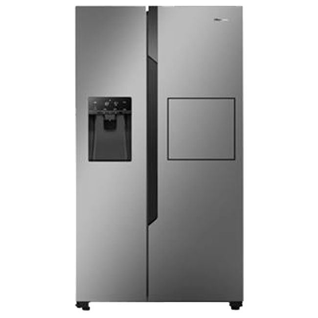 یخچال ساید بای ساید 30 فوت هایسنس RS6 96N4BGUنقره ای