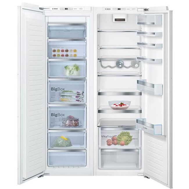 یخچال فریزر دوقلو توکار بوش سری 6 مدل KIR81AFE0 GIN81AEF0