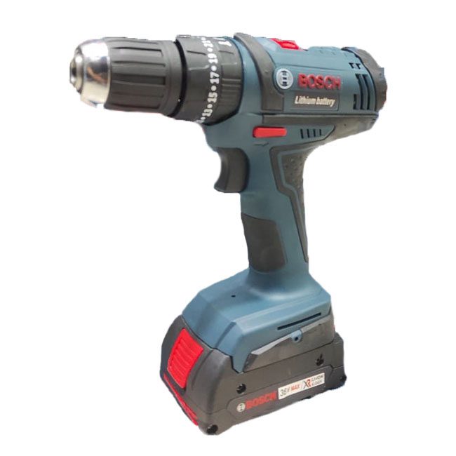دریل شارژی بوش 36 ولت سه حالته مدل Bosch Rechargable Drill 36v 24/14N M