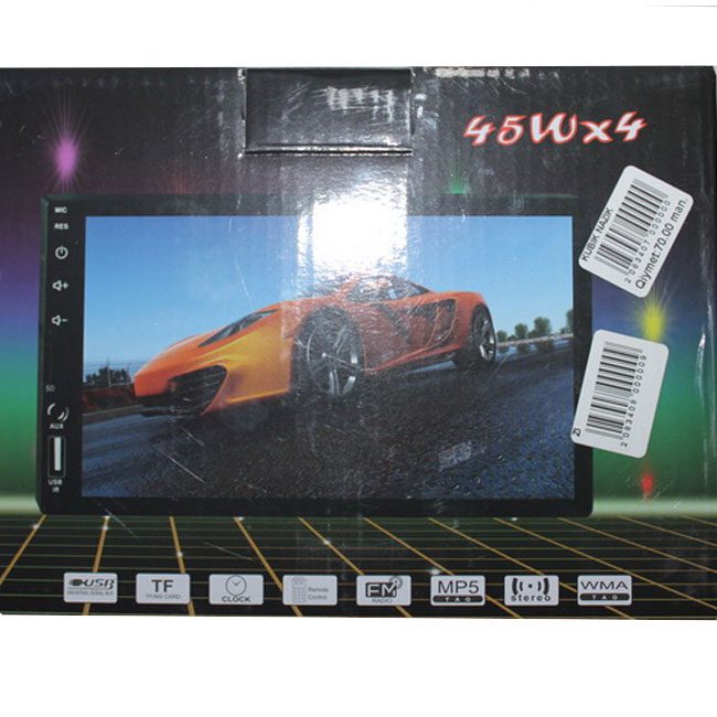 پخش خودرو دو دین تمام لمس 7 اینچ مدل 7034