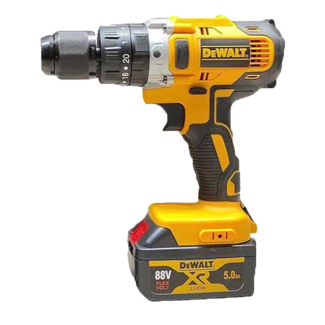 دریل شارژی سه حالته دیوالت 88 ولت سه نظام مدل : Dewalt Model in Germany