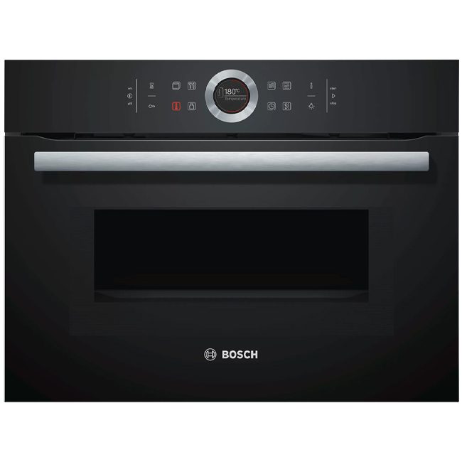 فر و ماکروویو توکار کامپکت 900 وات بوش مدل CMG633BB1