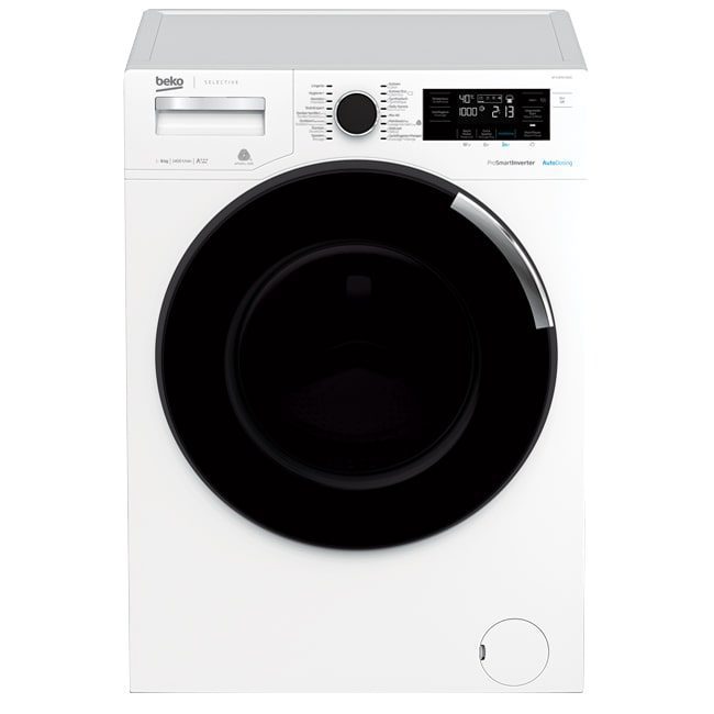 لباسشویی 8 کیلویی سفید بکو 1400 دور درب از جلو Beko WTV 8744 XDOS