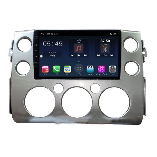 پخش و مانیتور خودرو تویوتا اف جی کروزر TOYOTA FJ CRUISER