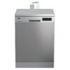 dfn26424 beko 8 1 ماشین ظرفشویی 14 نفره بکو DFN26424 ضد رسوب نقره ای سفید