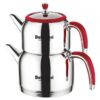 ست کتری و قوری دلمونتی Delmonti Kettle and teapot set DL1425 2 dl1425 2 1 ست کتری و قوری دلمونتی Delmonti Kettle and teapot set DL1425