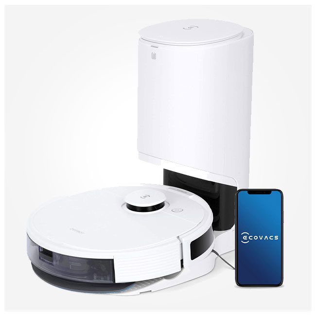 جاروبرقی رباتیک 2300 پاسکال 40 وات اکووکس مدل ECOVACS DLN26