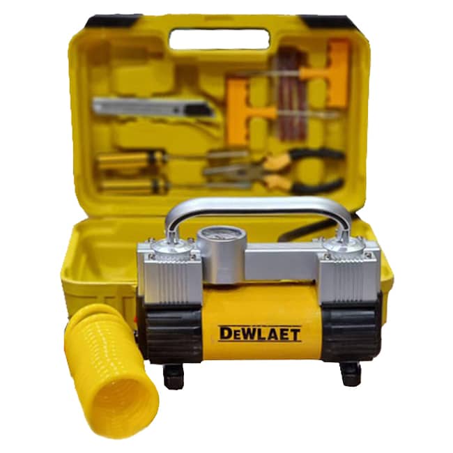 پمپ باد فندکی 12 ولت دو سیلندر دیوالت DEWALT DTW300