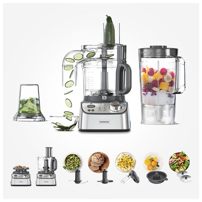 غذا ساز چند منظوره 3 لیتری 1000 واتی کنوود مدل FDM71.690SS