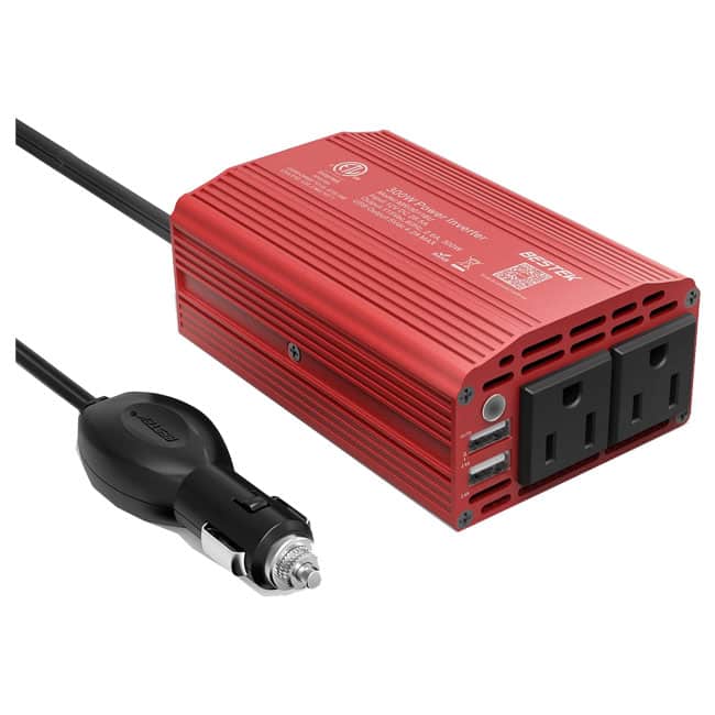 مبدل برق خودرو اینورتر 300 وات Power Inverter DC 12V