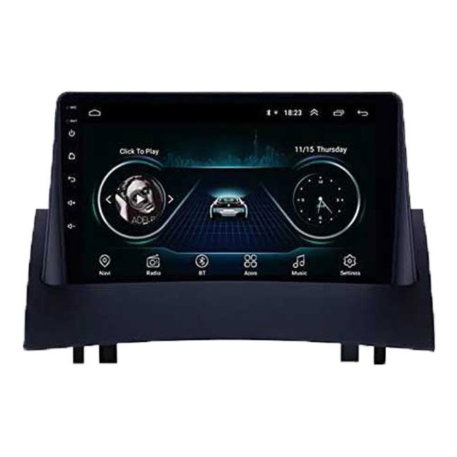 پخش فابریک خودرو و مانیتور ماشین مگان Car Fabric Player and Monitor مدل AP100