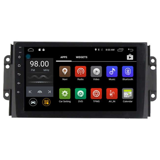 پخش تصویری و مانیتور اندروید فابریک خودرو ام وی ام 9 اینچ X33 X22 MVM مدل C2