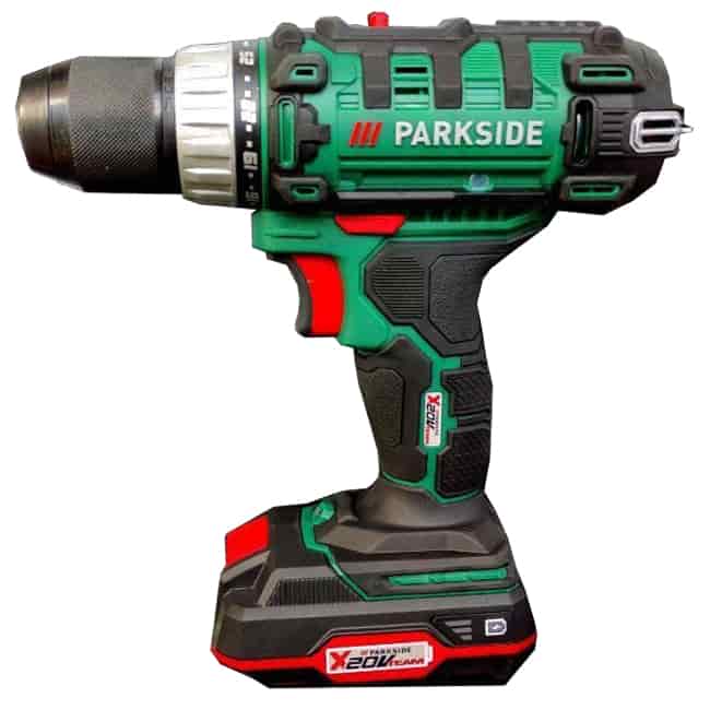 دریل شارژی پارکساید 20 ولت سه نظام گیربکسی parkside 015719