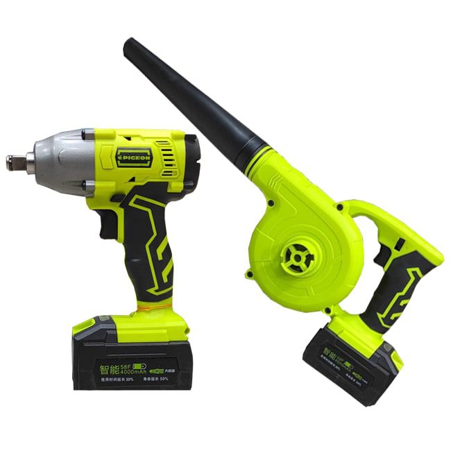 پک دوقلو بلوور و بکس شارژی پیگن 20 ولت مدل GL161