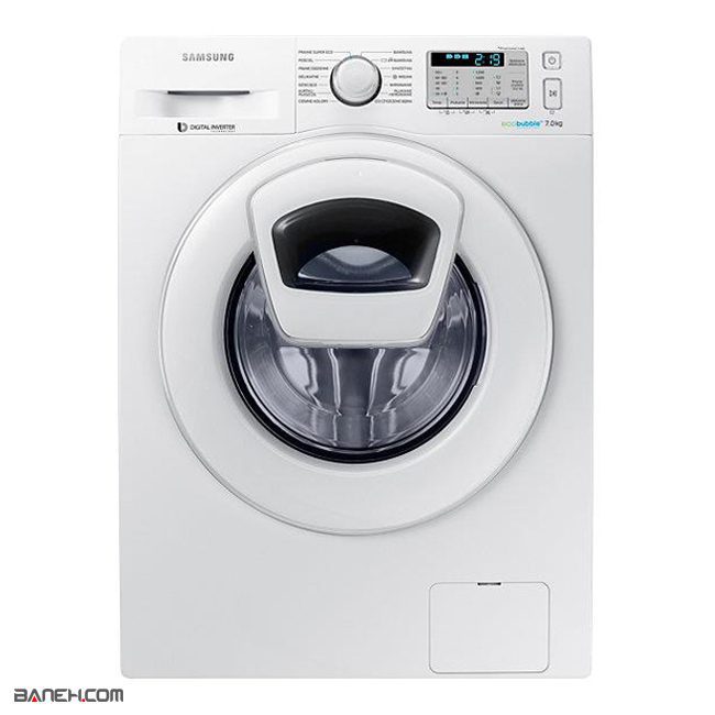 ماشین لباسشویی 9 کیلویی سامسونگ SAMSUNG ADDWASH WW90K5213WW