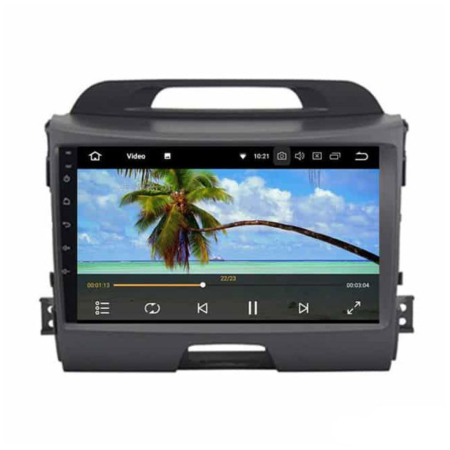 پخش فابریک و مانیتور خودرو کیا اسپرتیج اندروید 2010-2012