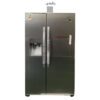 turbo sa 370 ss 2 یخچال ساید بای ساید دو درب توربو مدل SA 370 SS