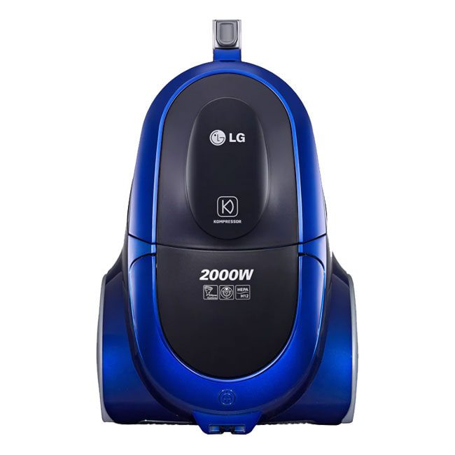 جاروبرقی ال جی 2000 وات کمپرسور مخزن دار اتوماتیک VK76R03HY LG