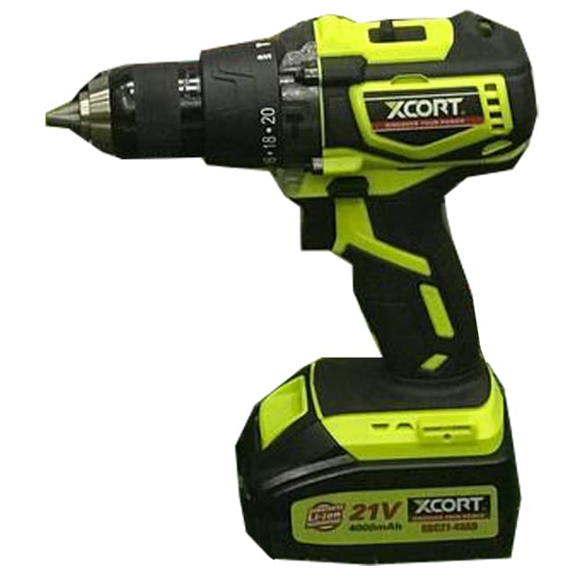 دریل شارژی ایکس کورت 21 ولت سه نظام براشلس Xcort XDC21-013DBL