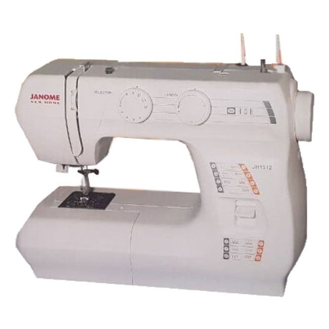 چرخ خیاطی سوزن نخ کن اتوماتیک ژانومه janome 1512