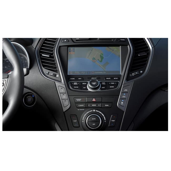 مانیتور خودرو و پخش فابریک ماشین هیوندای سانتافه 2016 مدل TL855