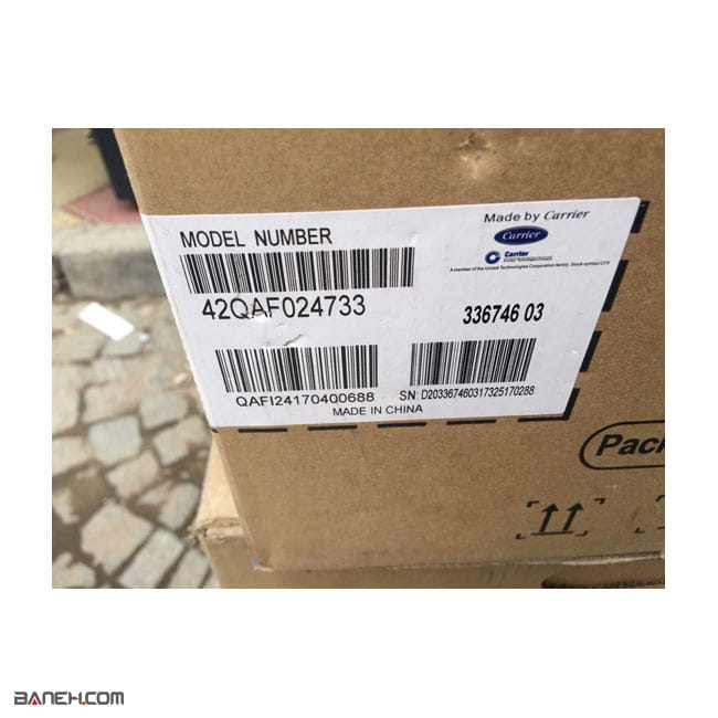 کولر گازی کریر سرد و گرم 12 هزار 42QAF012733 Carrier Split