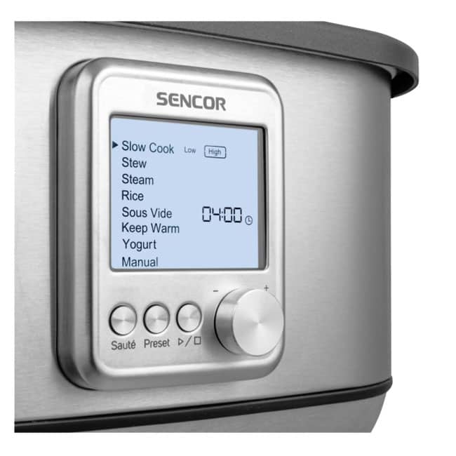 آرام پز استیل ضد زنگ 1250 وات سنکور Sencor 7200SS