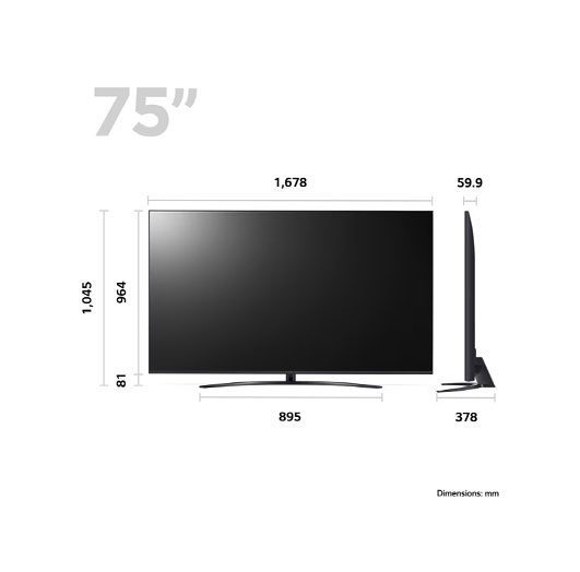 تلویزیون ال جی 75UR81006