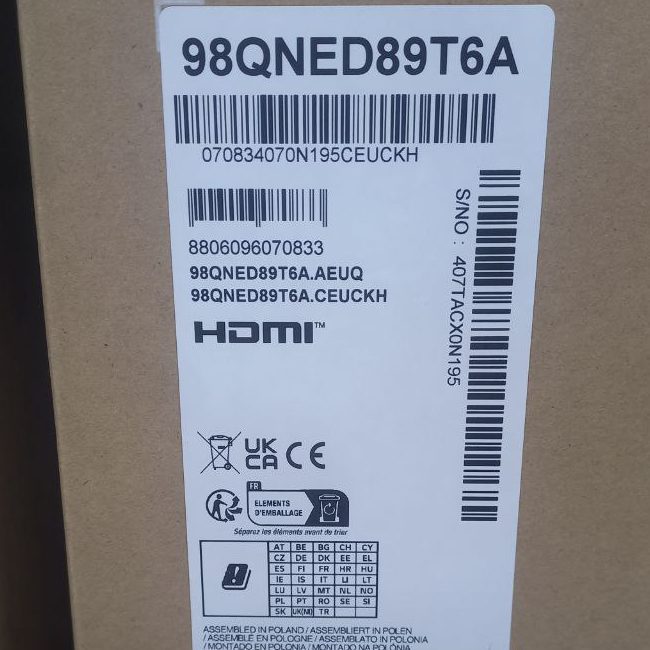 تلویزیون ال جی 98QNED89T