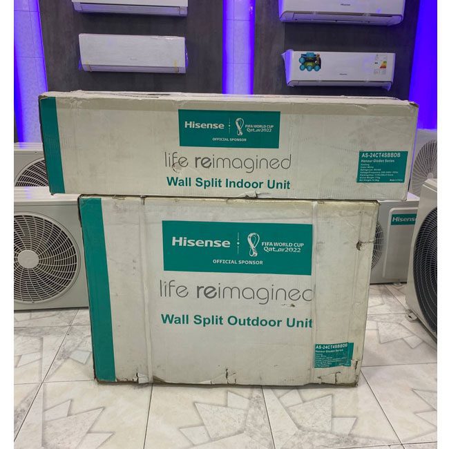 کولر گازی 24000 هایسنس اسپلیت AS-24CT4SBBDB