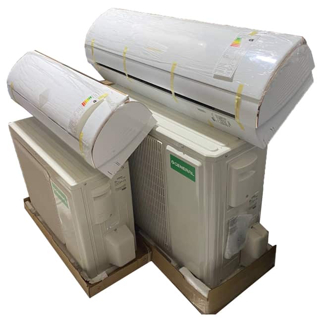 کولر گازی 24000 اجنرال کم مصرف ASGA24UNWA R410 T3