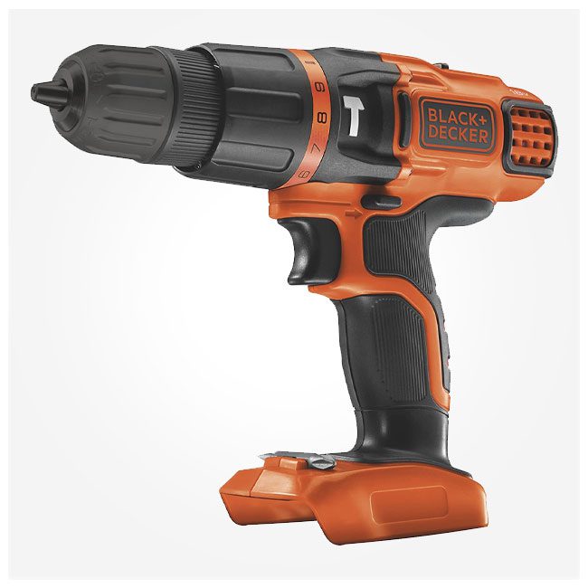 دریل چکشی شارژی بلک اند دکر 18 ولت مدل BDCH188N-XJ