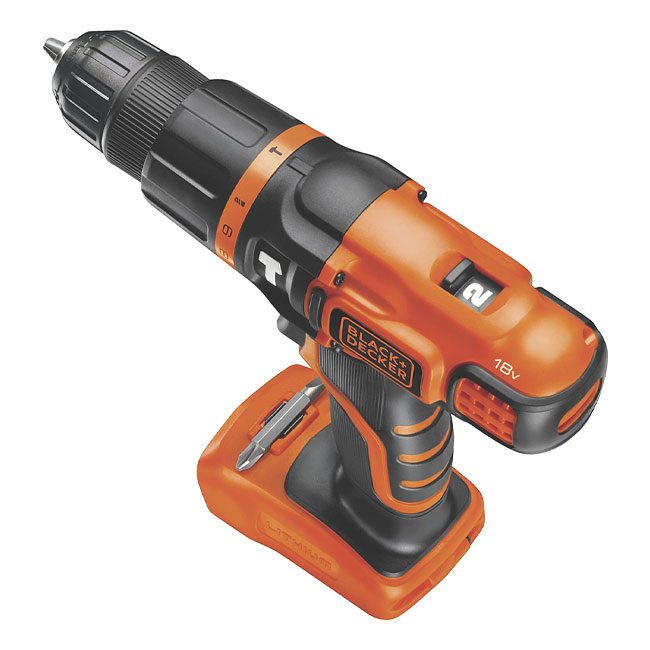 دریل چکشی شارژی بلک اند دکر 18 ولت مدل BDCH188N-XJ