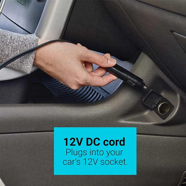 پمپ باد چند منظوره بلک اند دکر 12 ولت مدل DC BLACK+DECKER BDINF12C