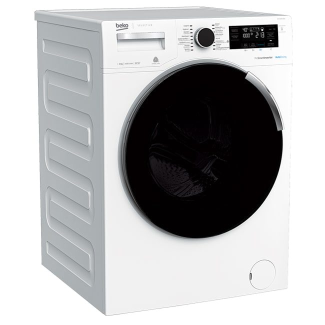 لباسشویی 8 کیلویی سفید بکو 1400 دور درب از جلو Beko WTV 8744 XDOS