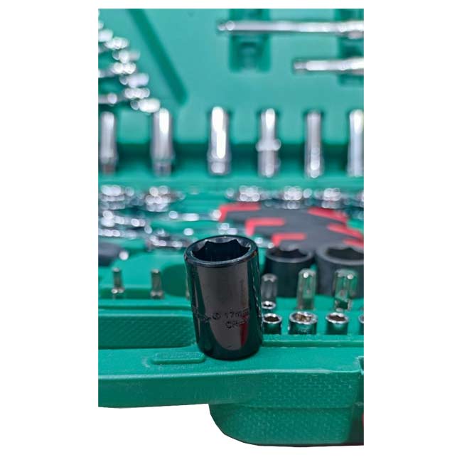 جعبه بکس 120 پارچه و سری بکس و آچار Box Wrench 120pcs