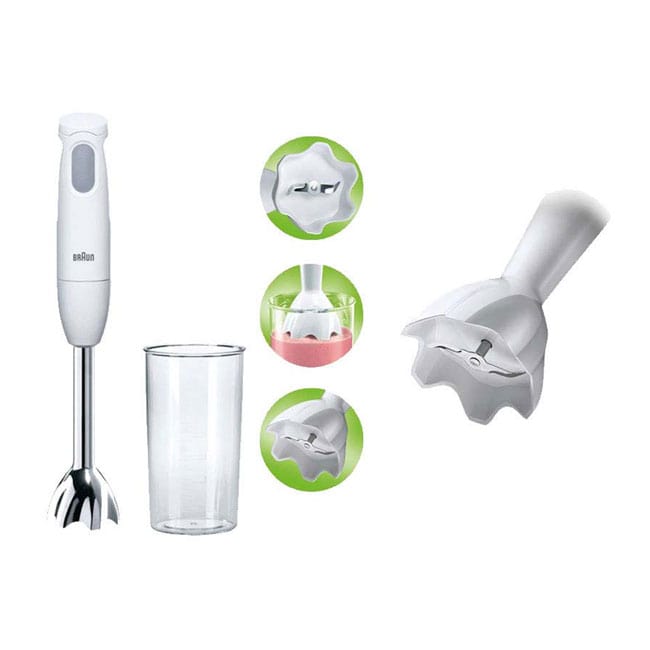 گوشت کوب برقی تک کاره براون 450 وات MQ100 Braun