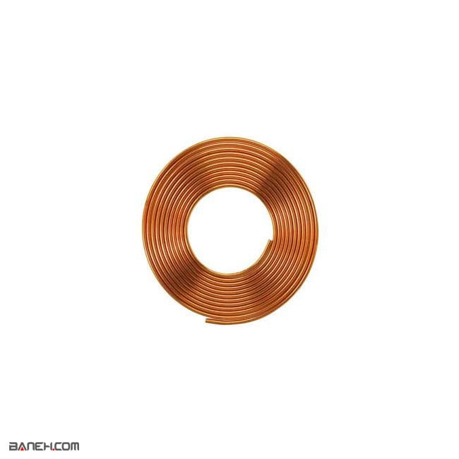 لوله مسی کولر گازی ظرفیت 18000 5 متر Copper Pipe