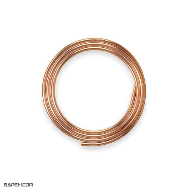 لوله مسی کولر گازی ظرفیت 18000 5 متر Copper Pipe