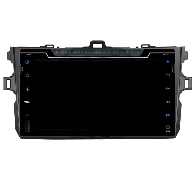 مانیتور و پخش فابریک خودرو تویوتا کرولا 2008-2006-8 corolla مدل C2