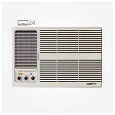 کولر گازی پنجره ای کرافت 24 هزار DO24V8J1
